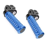 Blue M-grip 1" Cnc Adjustable Front Foot Pegs For Streetfighter 1098CC 08-12. Fixed Price $63.09.