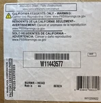 Whirlpool Range Surface Burner Set Of Head W11443577 W11366290. Fixed Price $99.99.