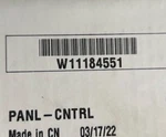 W11184551 Whirlpool Oem Brand New Microwave Control Panel Assembly. Fixed Price $99.00.