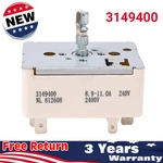 Electric Range Burner Infinite Switch For Whirlpool WP3149400 AP3095444. Fixed Price $19.00.