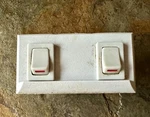 Thermador Bezel Switch Cover Non-cv Appl. White Pt #14-31-267-06 00415560. Fixed Price $12.00.