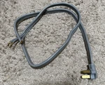 Gray Electric Power Cord For Conventional Oven/stove With 3-PRONG Plug. Fixed Price $7.00.