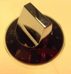 Maycor 7711P029-60 Chrome Button Low High Through 10 Knob. Fixed Price $13.95.