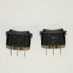 Set Of 2 Genuine Broan Nutone Range Vent Hood Rocker Switch Black SR561117. Fixed Price $34.29.