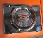 Frigidaire Oven Convection Fan Cover Part # 5304533811 From Model GCWG2438AB. Fixed Price $39.00.