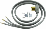 3-POLE 3-WIRE Srdt 50A 125/250-VOLT Range Electric Power Cord, Gray, 4-FEET. Fixed Price $14.00.