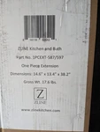 Zline Range Hood Duct Extension For Ft. To 10 Ceilings 1PCEXT-587/597. Fixed Price $145.00.