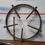 Cast Iron Burner Grate Brown For Cooktop Conventional Oven/stove 9 Inches. Fixed Price $30.62.