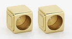 Alno A6546-PB Cube Bath Shower Rod Brackets Only Polished Brass. Fixed Price $107.96.