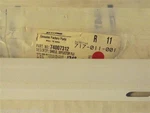 Magic Chef Amana Stove 74007312 Shield, Deflector Flue (wht) New In Box. Fixed Price $15.46.
