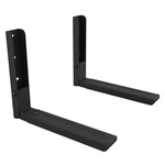 Avf Wall-mounted Microwave Oven Brackets Universal Fit, Heavy-duty Black Steel. Fixed Price $45.69.