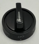 Tappan Range Burner Knob, Black 316102307 KIP1R15 Asmn. Fixed Price $21.00.
