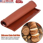 36*28CM Home Silicone Baking Mat Cookies & Swiss Roll Reusable Tool. Fixed Price $14.03.