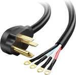 Power Cord Prong To Wire - 4FT, Heavy Duty 6/8 Awg, 50 Amp, Range, Ev, Tesla. Fixed Price $29.99.