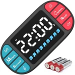 Digital Kitchen Visual Timer: 3.6'' Large Led Display, Magnetic, Black. Fixed Price $15.94.