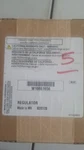 Whirlpool Gas Range Pressure Regulator W10861656. Fixed Price $70.00.