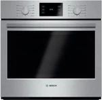 Bosch 500 Series 30" Stainless Single Convection Electric Wall Oven - HBL5451UC. Fixed Price $1400.00.