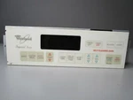 A1 Whirlpool Electric Range Control Board W/ Bisque Overlay 8273866 6610281 Asmn. Fixed Price $150.00.