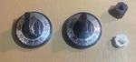 2X Gas Knob Parts Thermostat Ge # PM3X126 Fits Ovens. Fixed Price $24.15.