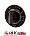 For Jenn-air Range Oven Burner Knob Inv# AO1221. Fixed Price $54.09.