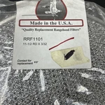 Sealed Unit Parts Co. (sea) Part# RRF1101 Range Filter (O2A). Fixed Price $12.00.