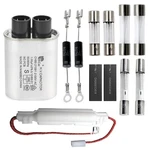 Home Microwave Oven Repair Replacement Parts Kits, Hv Capacitor 2100V 1.0UF,.... Fixed Price $17.13.