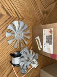 Whirlpool Convection Fan Motor W10330026. Fixed Price $40.00.