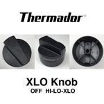 New Thermador Pro Ranges & Cooktops Metallic Simmer Knob, Off High-lo-xlo. Fixed Price $89.99.