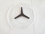 Ge Microwave 15-1/2" Turntable Tray & Roller Ring WB49X690 WB06T10012. Fixed Price $24.95.