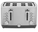 Ge 4-SLICE Toaster, Stainless Steel With Wide Slots New No Original Box. Fixed Price $51.29.
