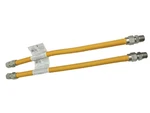 Lot Of 2, Flextron FTGC-YC34-24P 1" OD(3/4" Id) Gas 3/4"MIP 3/4"FIP. Fixed Price $61.58.