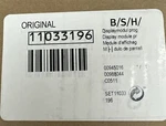 11033196 Bosch Display Module Prog. Fixed Price $400.00.
