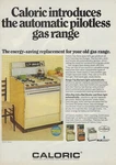 1975 Caloric Gas Range Oven Stove Vintage Print Advertisement. Fixed Price $9.87.