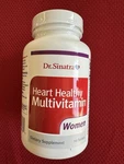 Dr. Sinatra Women's Heart Healthy Multivitamin Supplement 90 Tablets Exp 12/25. Fixed Price $15.00.