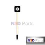 WB24X10115 Range Hood Switch Membrane Blk PS953533 WB25X10115. Fixed Price $8.84.