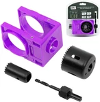 Rkk Door Knob Hole Saw Kit, Deadbolt Installation With Jig. Fixed Price $12.87.
