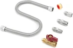 Stanbroil One Stop Gas Appliance Hook Up Kit 12.3 X 3.6 1.6 Inches, Silver. Fixed Price $23.75.