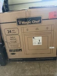 Magic Chef Single Wall Electric Oven 2.2 Cu. Ft. 2300-WATT 2-RACK Safety Lock. Fixed Price $249.99.