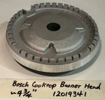 Cooktop Surface Burner 12019341 Size 4-3/4 For Bosch Gas Range. Fixed Price $45.88.