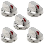 DG64-00473A Gas Stove Knobs, Replacement For Samsung NX58, Set Of Burner Dials. Fixed Price $39.98.