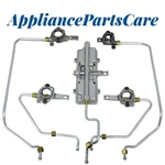 Whirlpool Range Oven Gas Orifice Set W11634398, W11300870, W11300879, W11300867. Fixed Price $149.99.