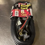 Prime Wire And Cable RD628206 Cooking Range 72" 50 Amp Power Cord - Black. Fixed Price $39.95.