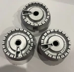 Ge Medium Burner Heads Pack Oem WB16K10055 New Open Box 183D9412P001. Fixed Price $59.99.