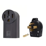 (high Power Plug + Surface Mount Receptacle) 30A 50A 125/250V,14-50R. Fixed Price $29.99.