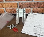 Lg Stove Range Oven Anti-tip Bracket W/ Mounting Template & Hardware. Fixed Price $14.99.