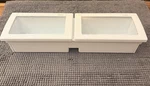 Viking Refrigerator 48" - Dairy Boxes 12203602 22.5" Wide Dual Door Bin Rh. Fixed Price $119.00.