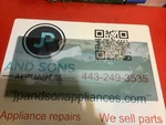 Lg Range Oven Door Inner Glass 4890W1N005T, 4890W1N005W (322). Fixed Price $75.50.
