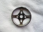Thermador Control Knob Bezel Oem # 00609090 Used In Excellent Condition. Fixed Price $25.00.