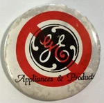 General Electric Pin Button Vtg 1980S Original Strike Union Campaign Applianc. Fixed Price $25.20.