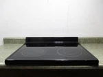 Samsung Range Cooktop Small Dent/chips/scratches/cloudy Part # DG94-00735F. Fixed Price $189.00.